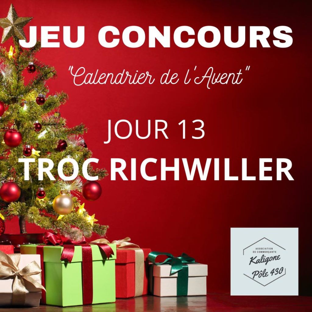 C'est Noël avant Noël !!! N'oubliez pas votre magasin Troc Richwiller est ouvert aujourd'hui dimanche 13 décembre 2020 de 14h à 18h. Une autre belle surprise vous y attend... Peut être le Père Noël ?