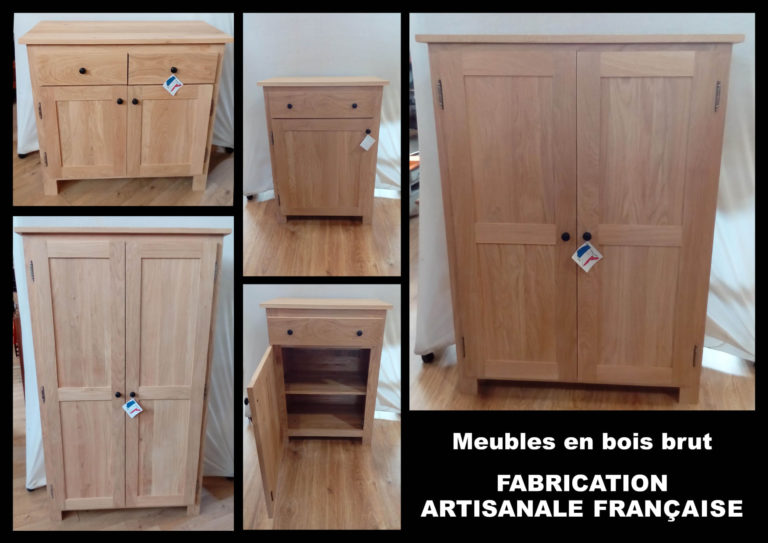 Vous les attendiez... Les meubles en bois brut sont enfin de retour ! ❗️ Quantité limitée ❗️ Fabrication artisanale Française