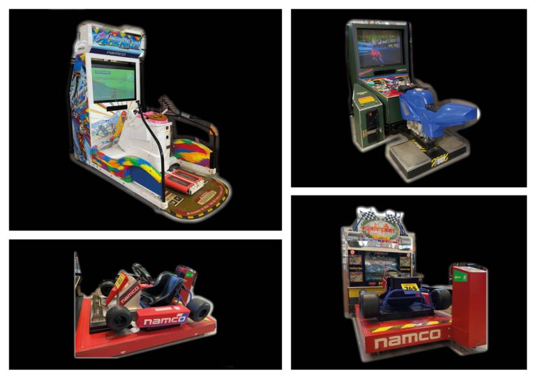 Bel arrivage, avis aux amateurs ! Jeux d'arcade moto / ski et karting à venir découvrir en magasin